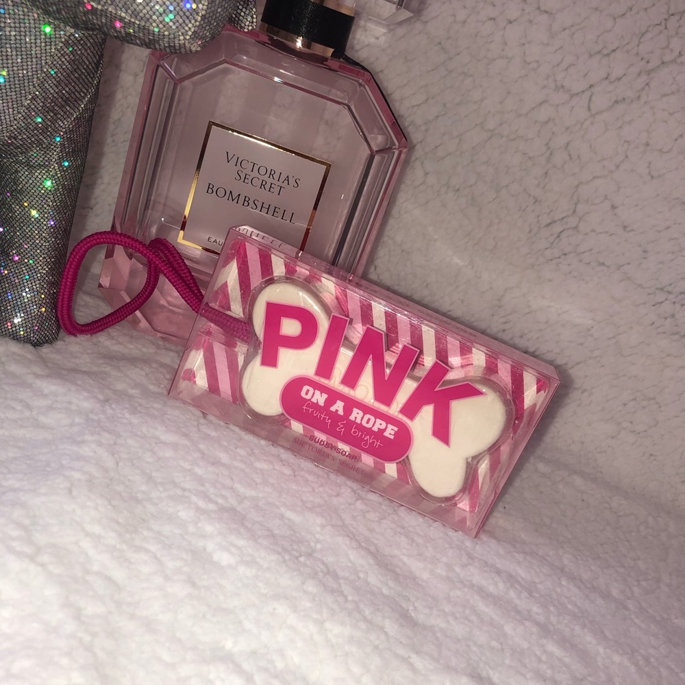 RARE Victoria’s Secret Pink Soap On A Rope Dog Bone